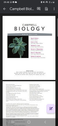 Image of Campbell Biology