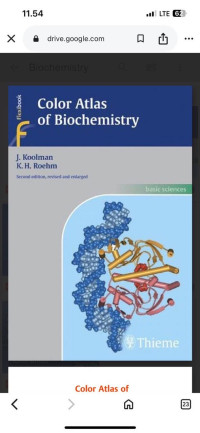 Image of Color Atlas of Biochemistry