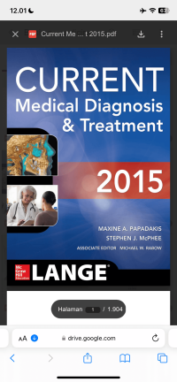 Image of CURRENT Medical Diagnosis & Treatment