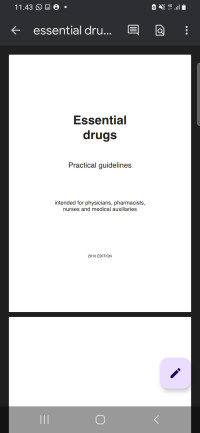 Image of Essential drugs: practical guidelines