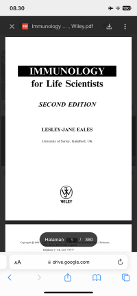 Image of Immunology for Life Scientists