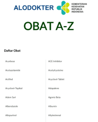 Image of OBAT A-Z