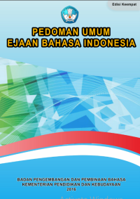 Image of PEDOMAN UMUM EJAAN
BAHASA INDONESIA