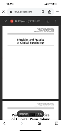 Image of Principles and Practice of Clinical Parasitology.